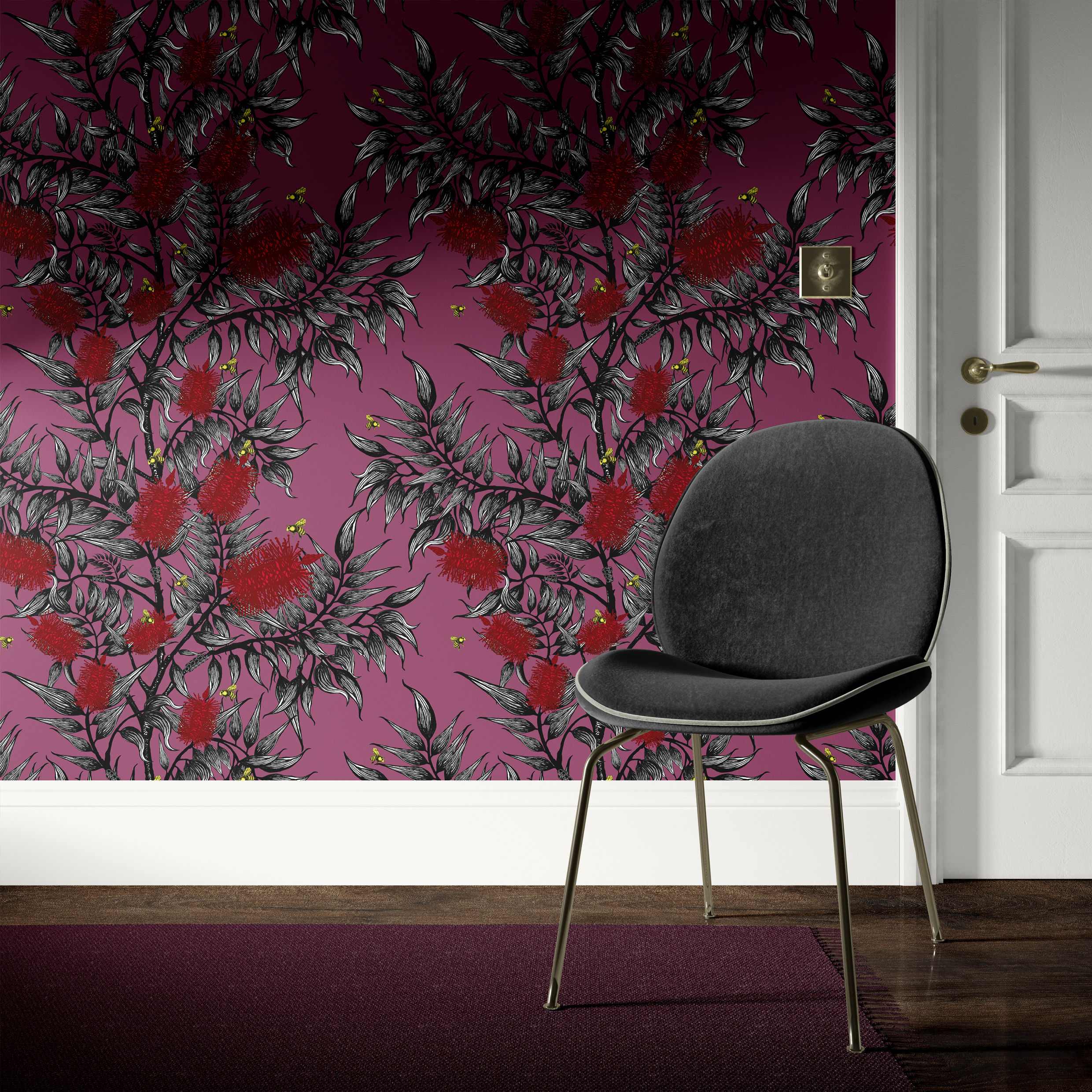 Beautiful fabric and wallpaper suitable for residential and commercial interiors.