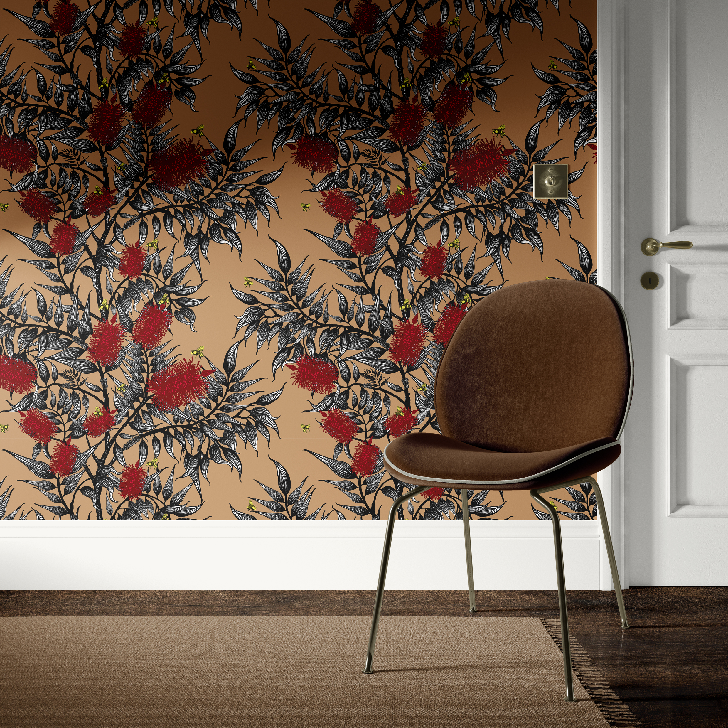 Beautiful fabric and wallpaper suitable for residential and commercial interiors.