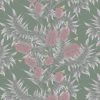 Our Bees in the bottlebrush design is available as a wallpaper, furnishing fabric and linen. Designed and printed in Australia.