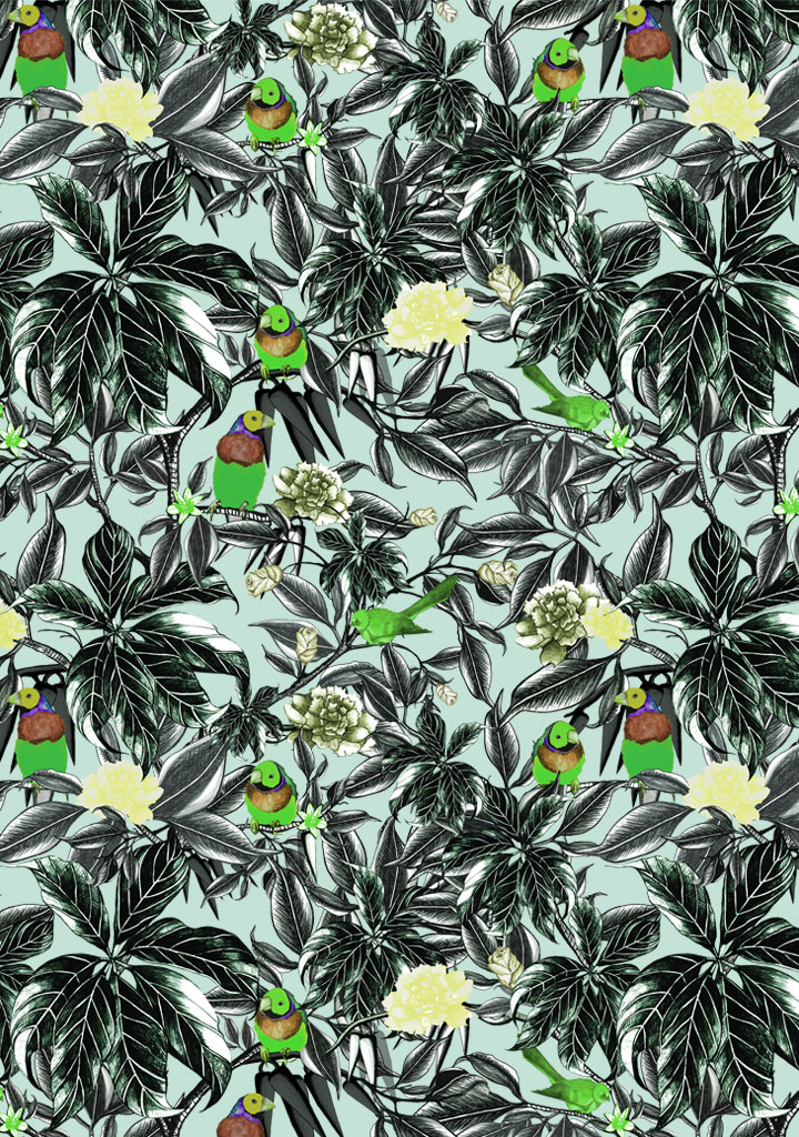 junglebirds - green