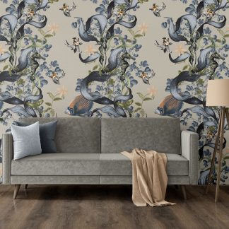 Beautiful fabric and wallpaper suitable for residential and commercial interiors.