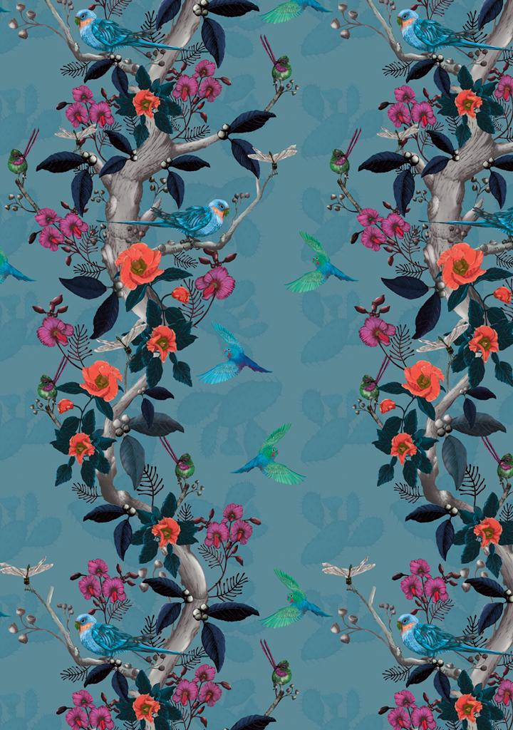 Beautiful fabric and wallpaper suitable for residential and commercial interiors.