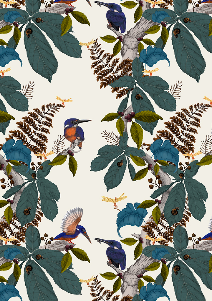 Beautiful fabric and wallpaper suitable for residential and commercial interiors.