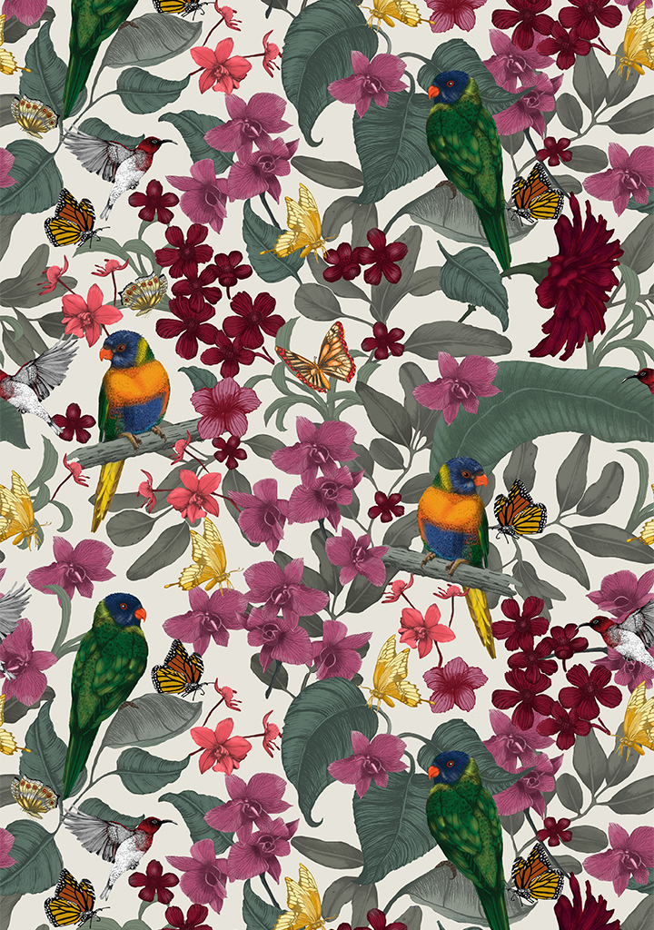 Beautiful fabric and wallpaper suitable for residential and commercial interiors.