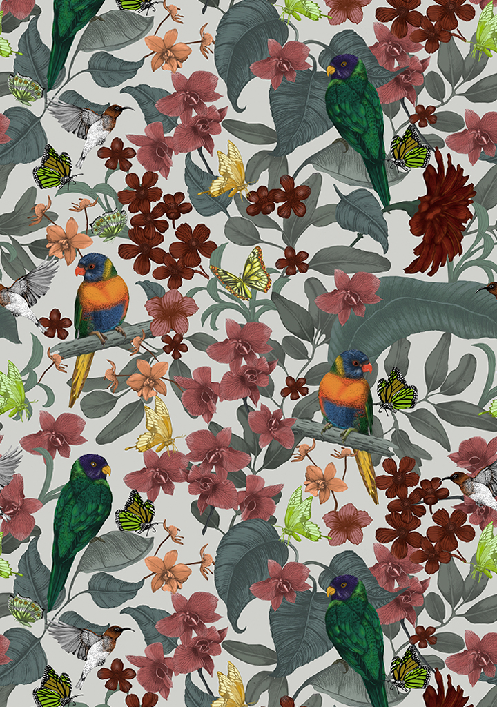 Beautiful fabric and wallpaper suitable for residential and commercial interiors.