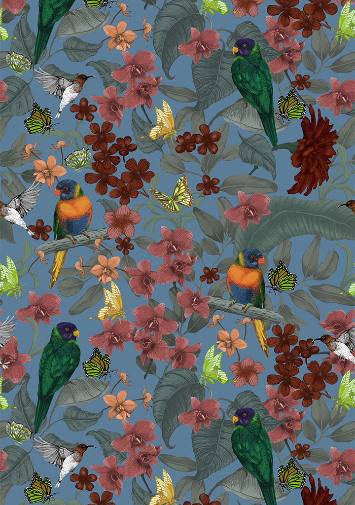 Beautiful fabric and wallpaper suitable for residential and commercial interiors.