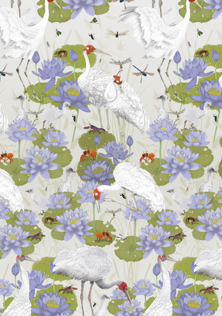 Beautiful fabric and wallpaper suitable for residential and commercial interiors.