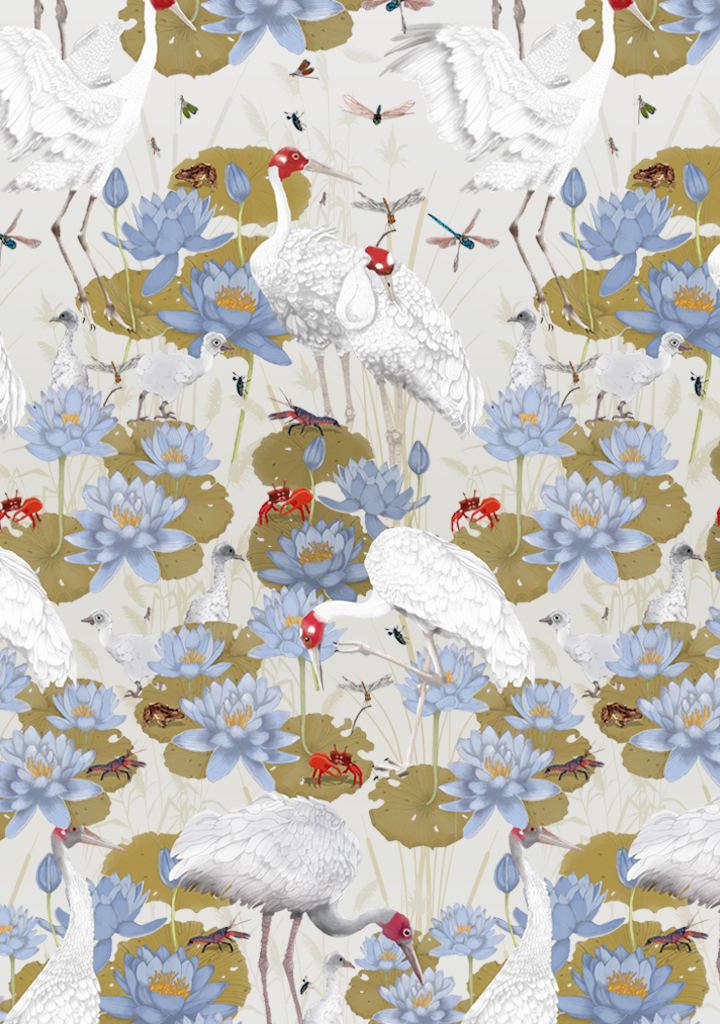 Beautiful fabric and wallpaper suitable for residential and commercial interiors.