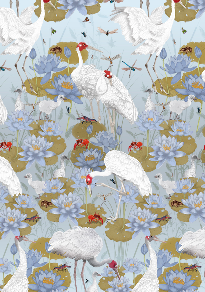 Beautiful fabric and wallpaper suitable for residential and commercial interiors.
