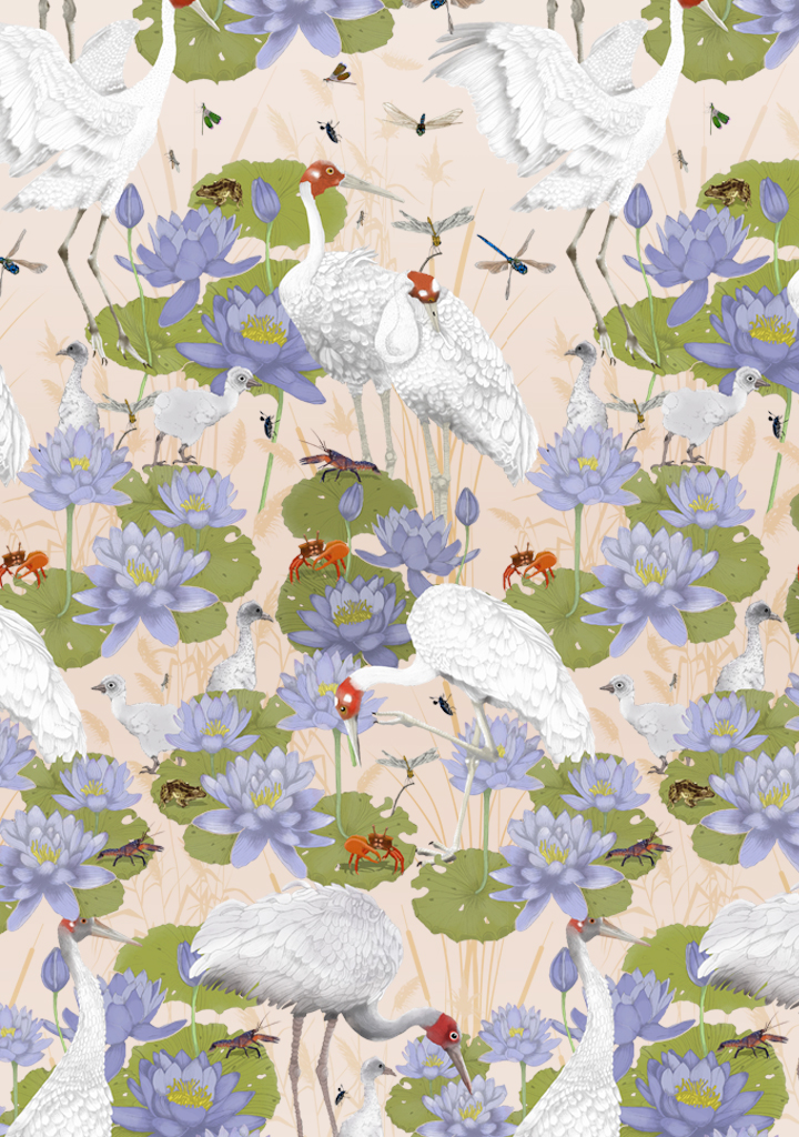 Beautiful fabric and wallpaper suitable for residential and commercial interiors.