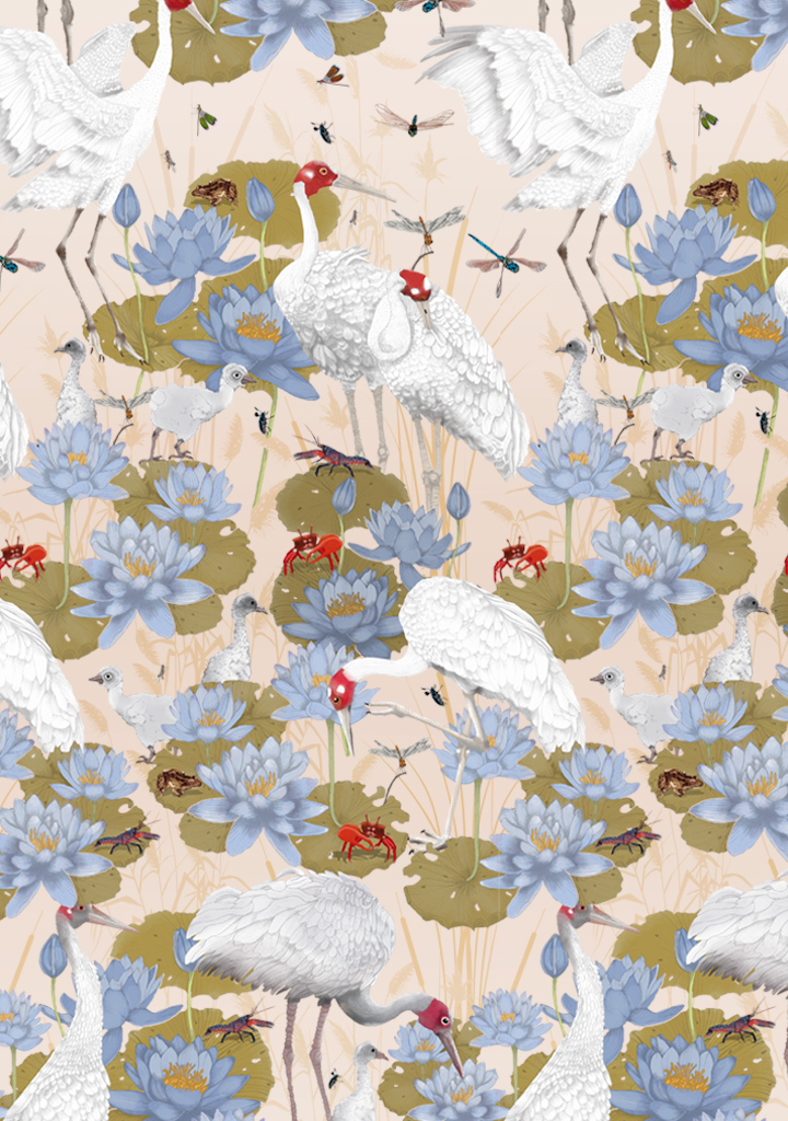 Beautiful fabric and wallpaper suitable for residential and commercial interiors.