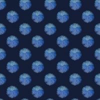 Handpainted pattern design inpired by algea from the Royal Botanic Gardens Victoria collection.