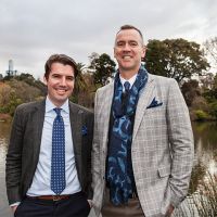 Paul Salmon Henry Buck's Brand Ambasador and Tim Cecil from Henry Bucks
